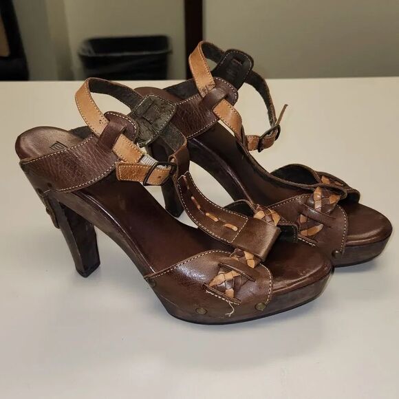 Bed Stu Shoes - Bed Stu Cobbler Heels 9.5 B Shoes